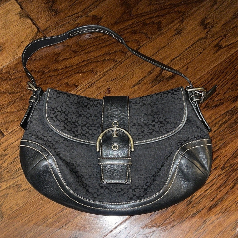 Vintage Black coach purse